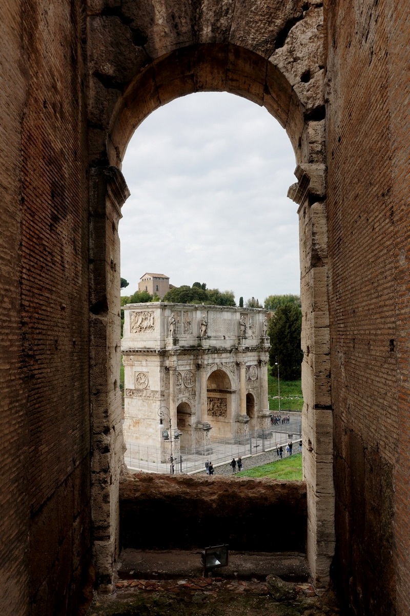 scorcio dell'Arco di Costantino