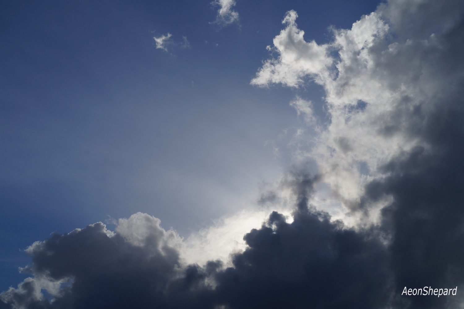 Nuvole dopo un temporale