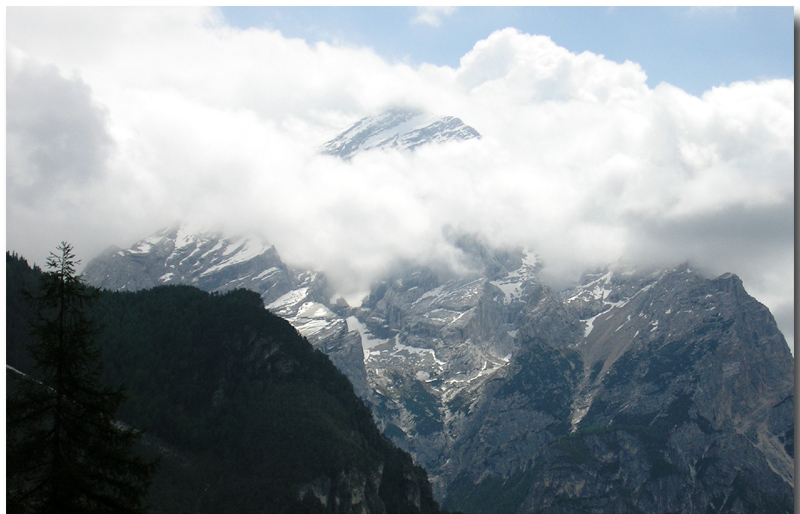 montagna delle dolomiti