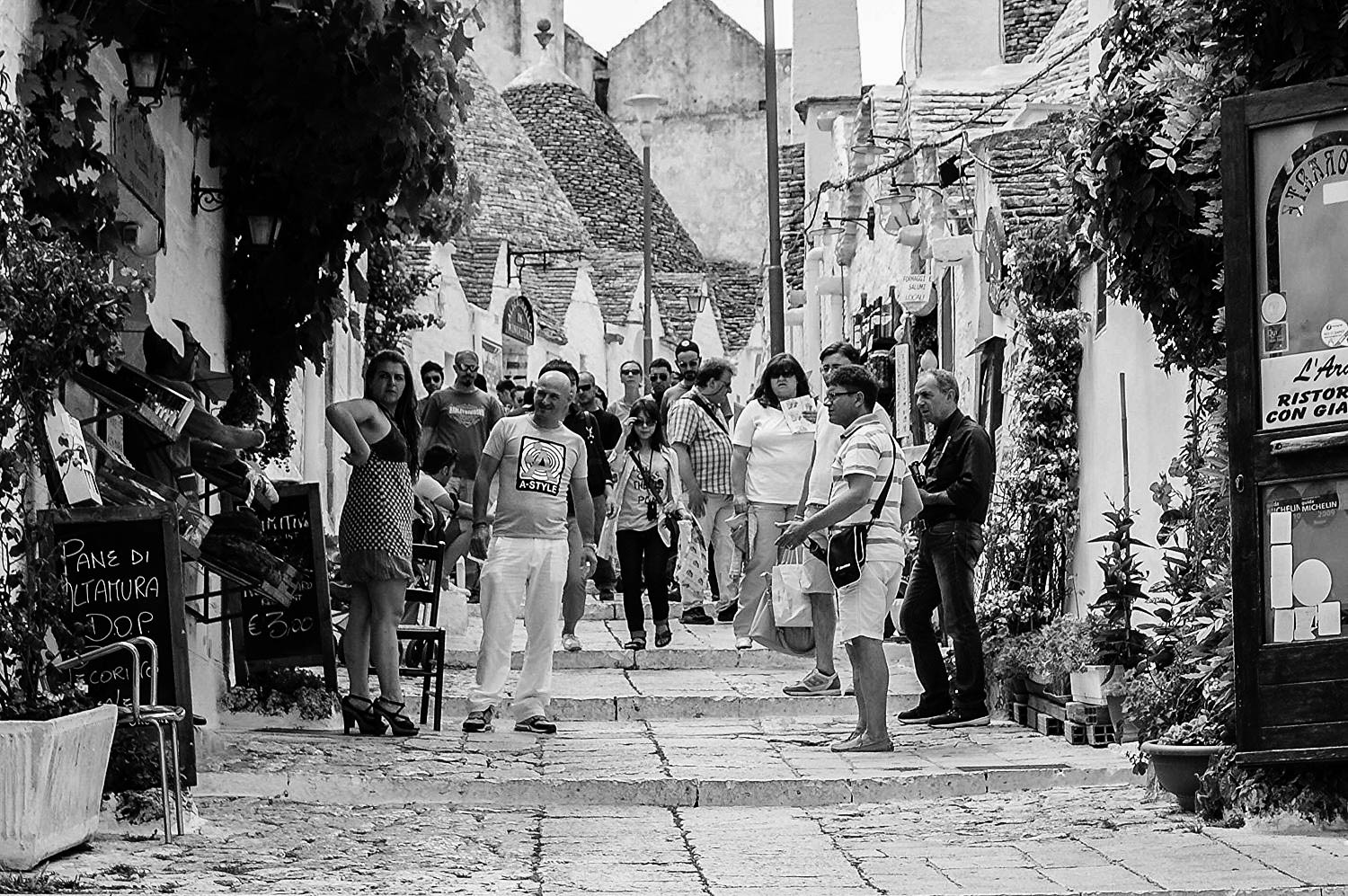 Per le strade di Alberobello