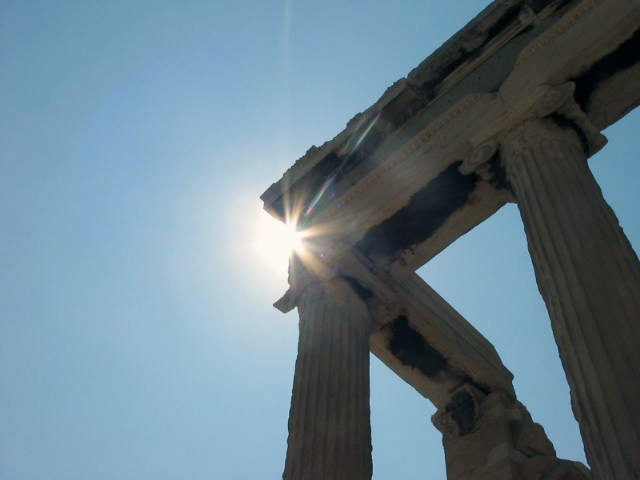 sole e ...partenone...