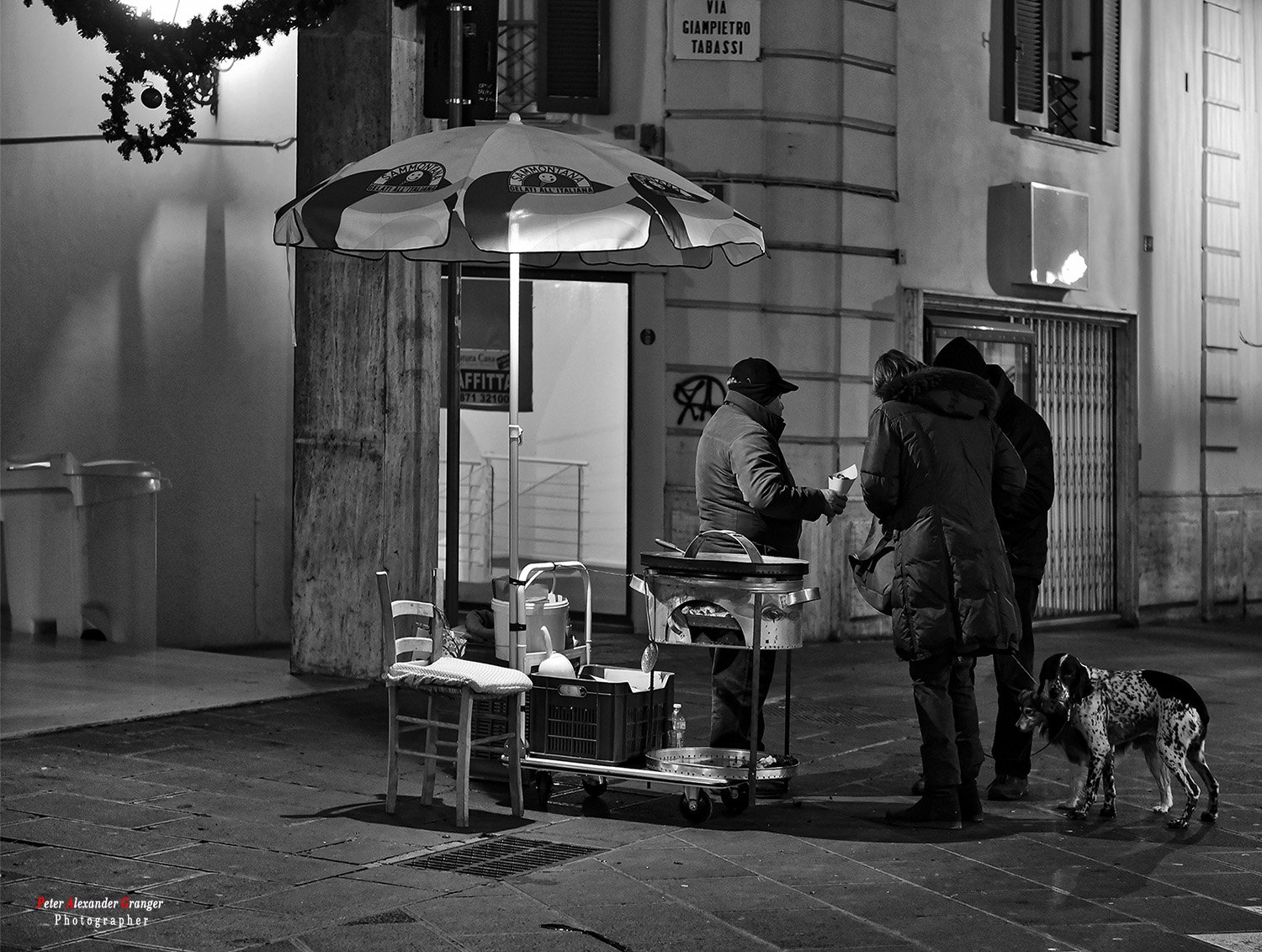 VENDITORE DI CASTAGNE