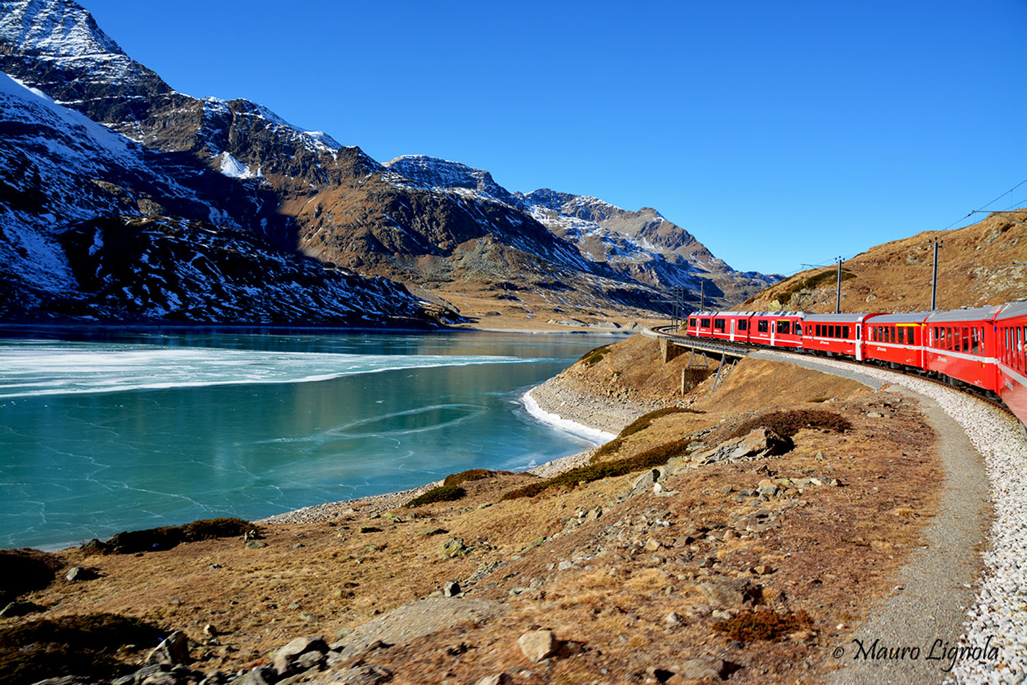 L'inverno dal finestrino...