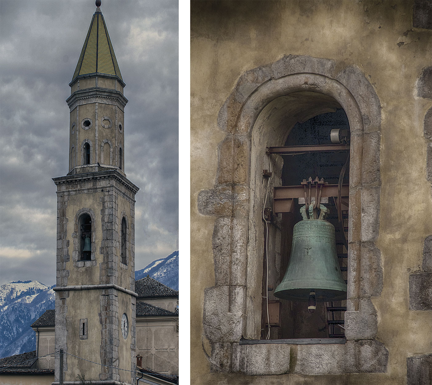 Campana e campanile dell Convento di San Francesco a Folloni Montella(AV)