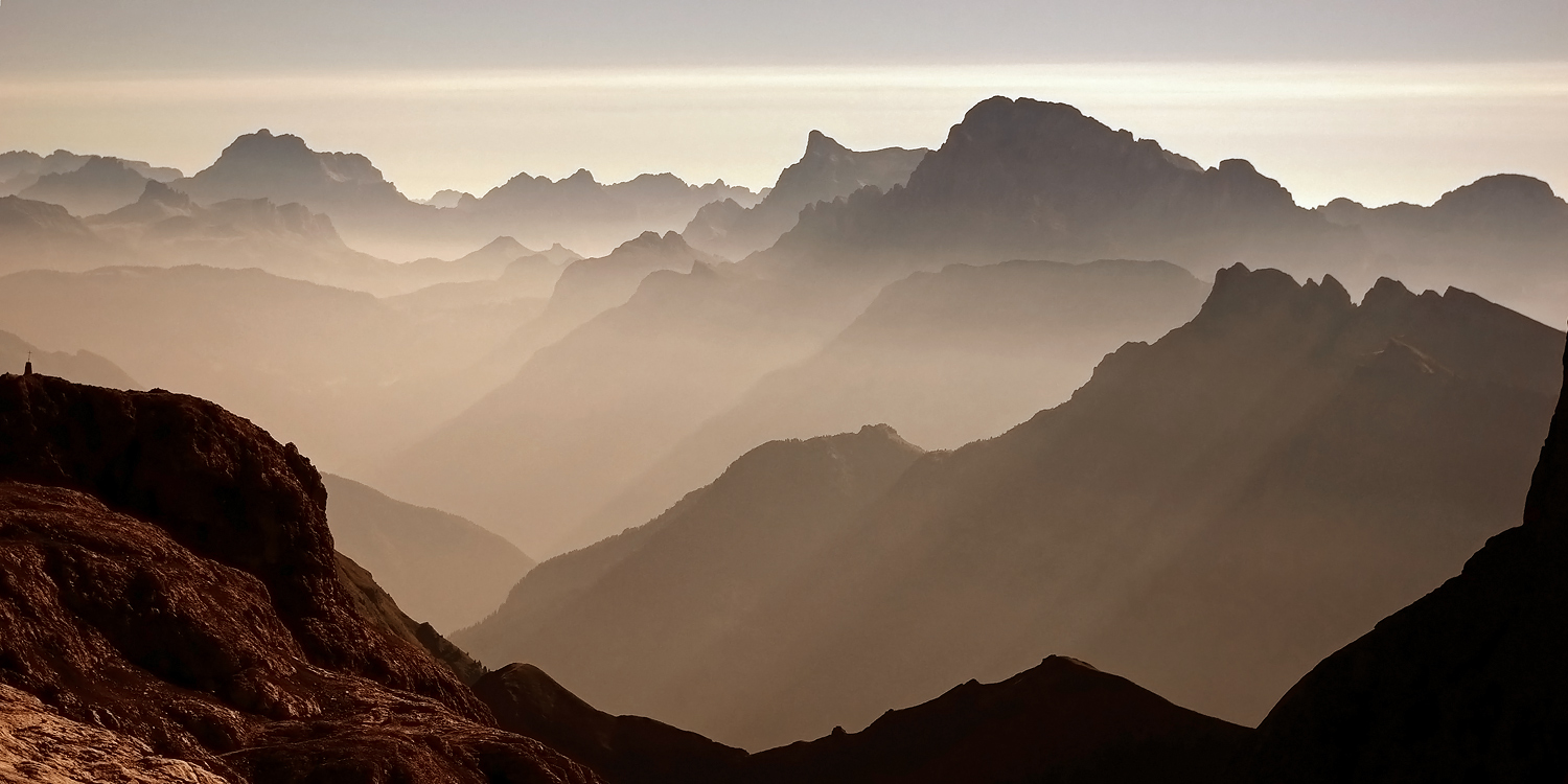 Panorama dal Passo del Mulaz