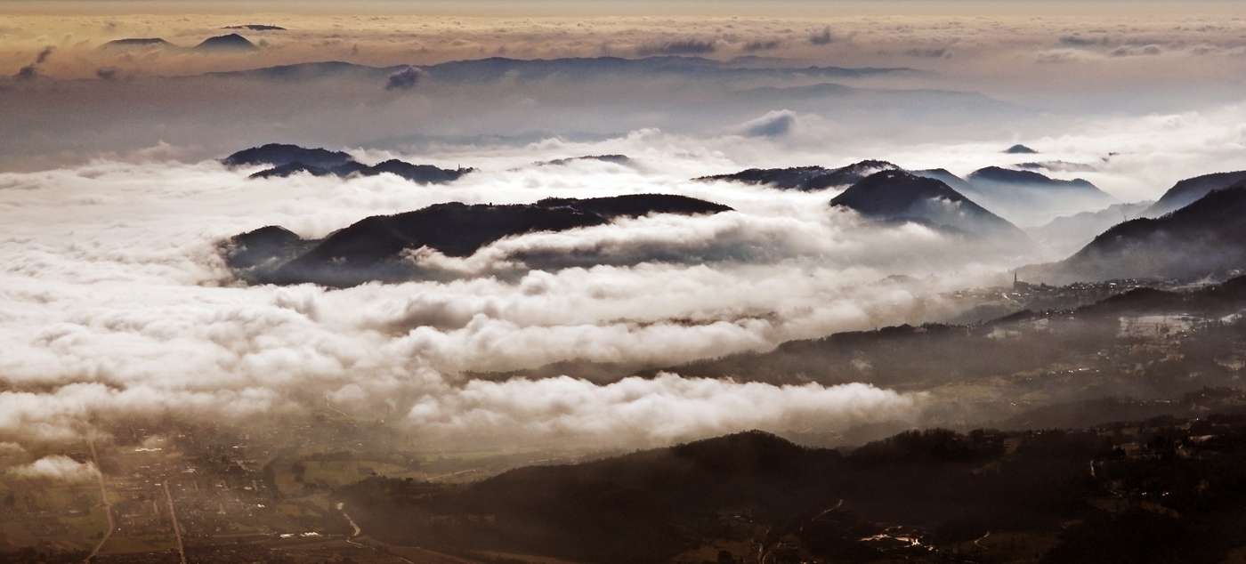 Panorama dal Monte Novegno