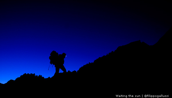 Approaching - Waiting the sun