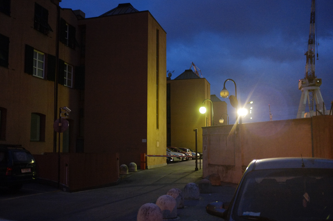 Di sera, da qualche parte