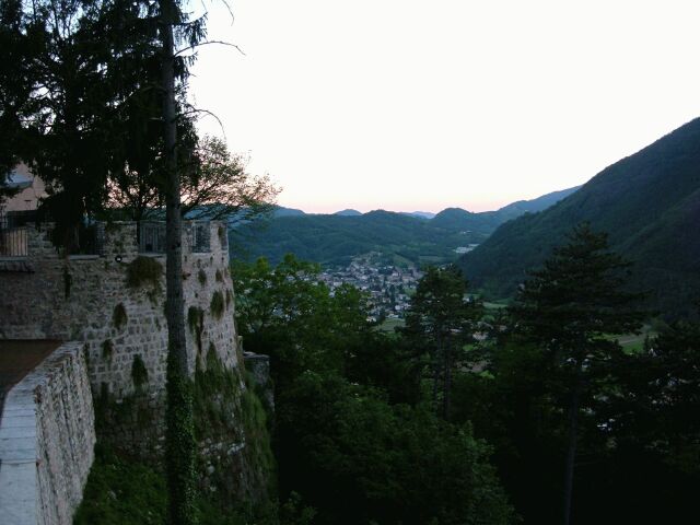 veduta dal castello