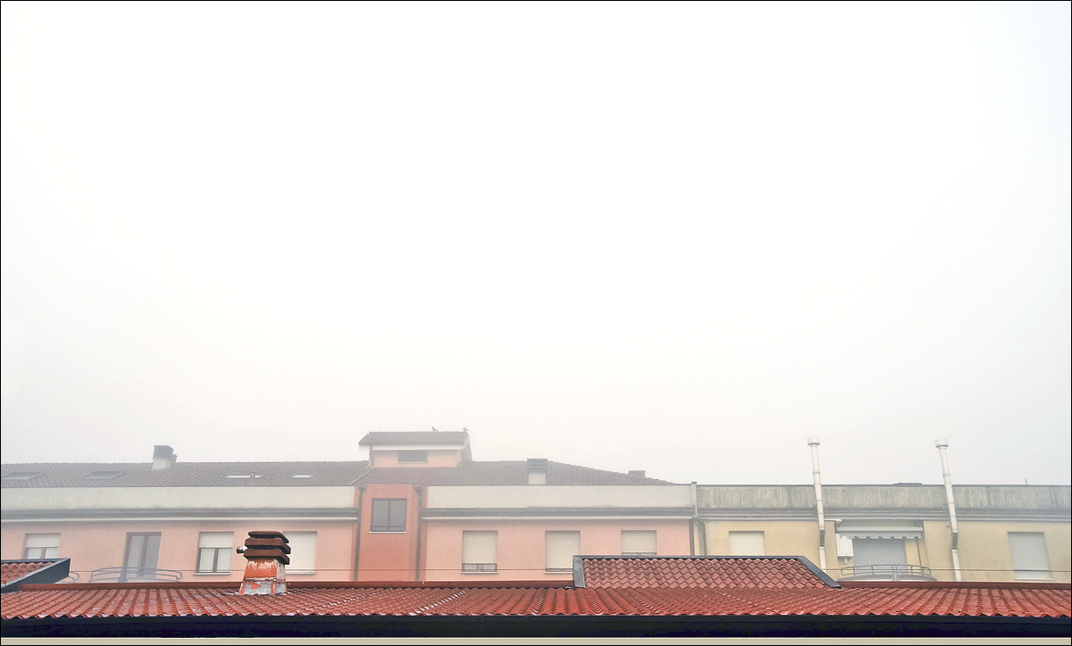 ...la nebbia si dirada...