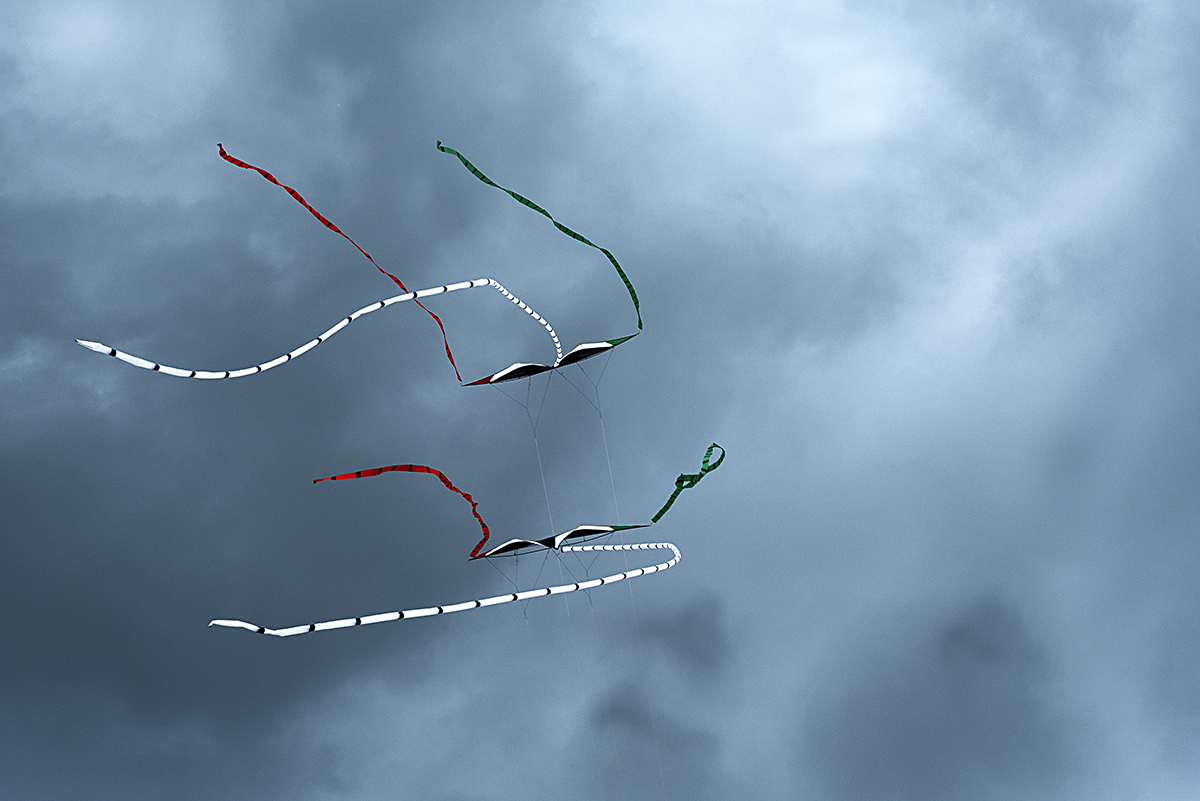 .. e le risalite su nel cielo aperto