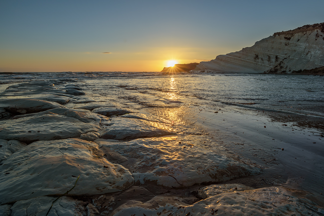 Sunset - Scala dei turchi