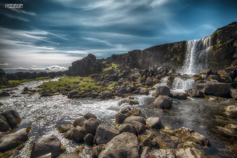 Paradise in Thingvellir Iceland