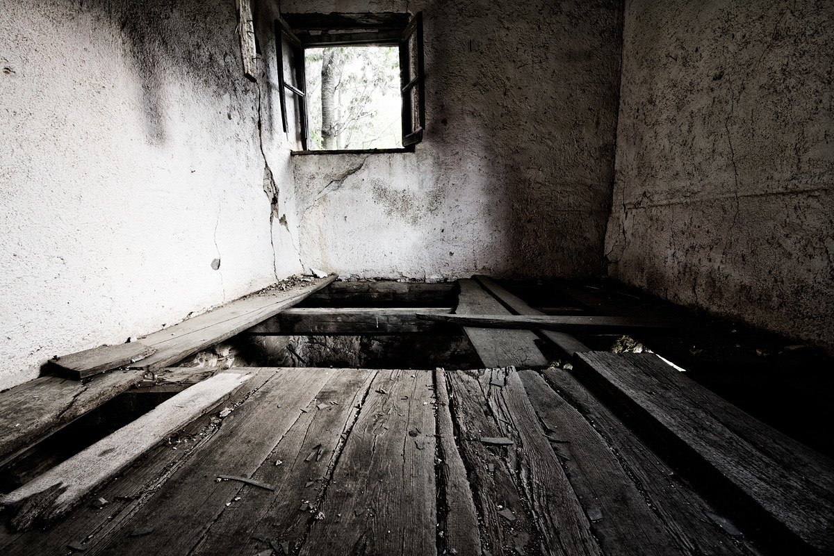 Anni '50 - casa abbandonata