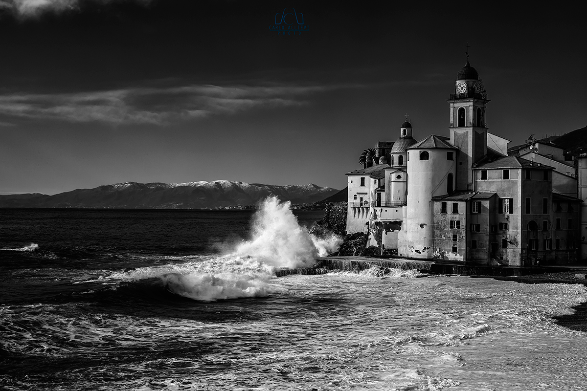 Camogli b&w