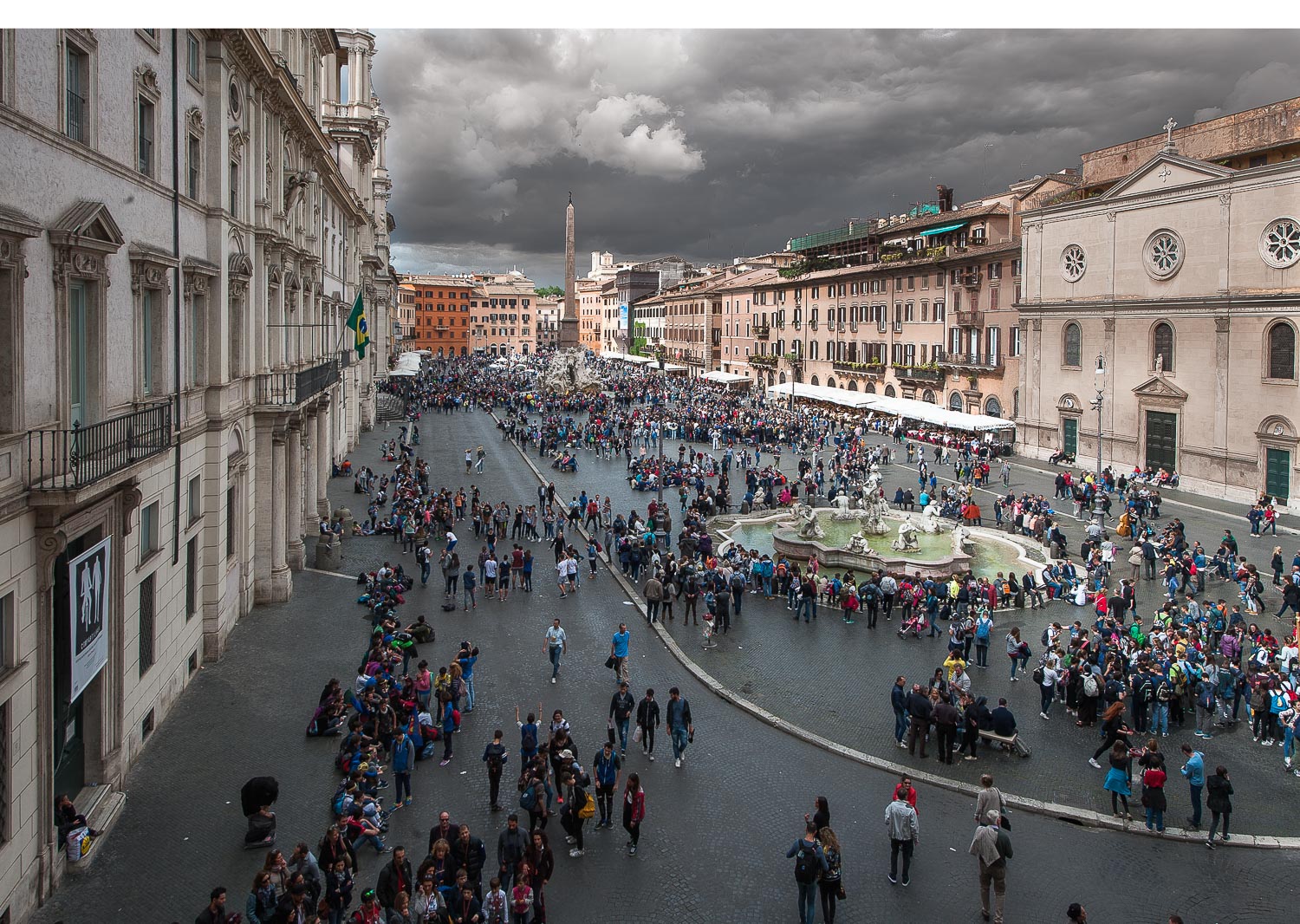 Roma-Gente a Piazza Navona