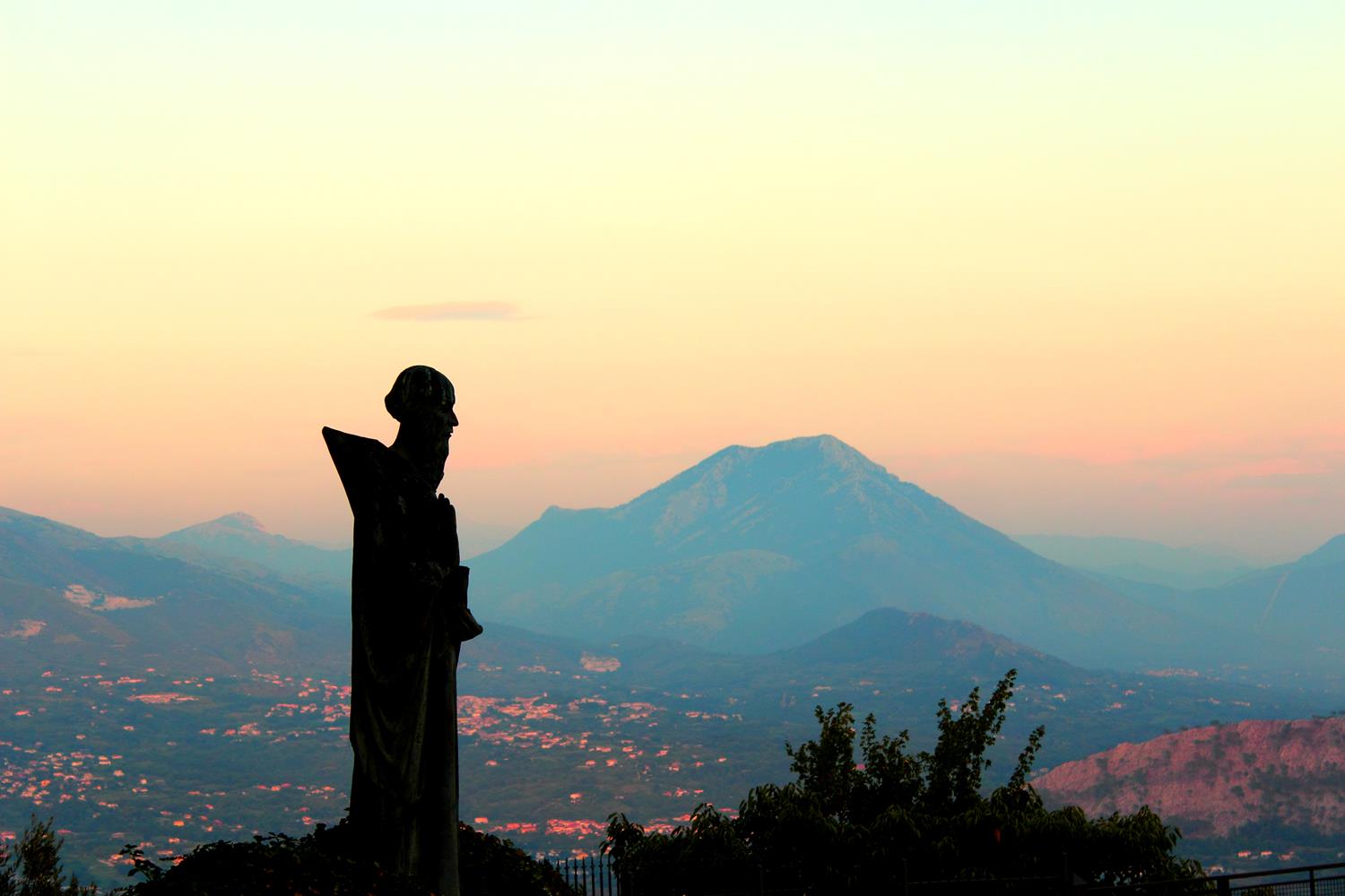 abazia di Montecassino - panorama