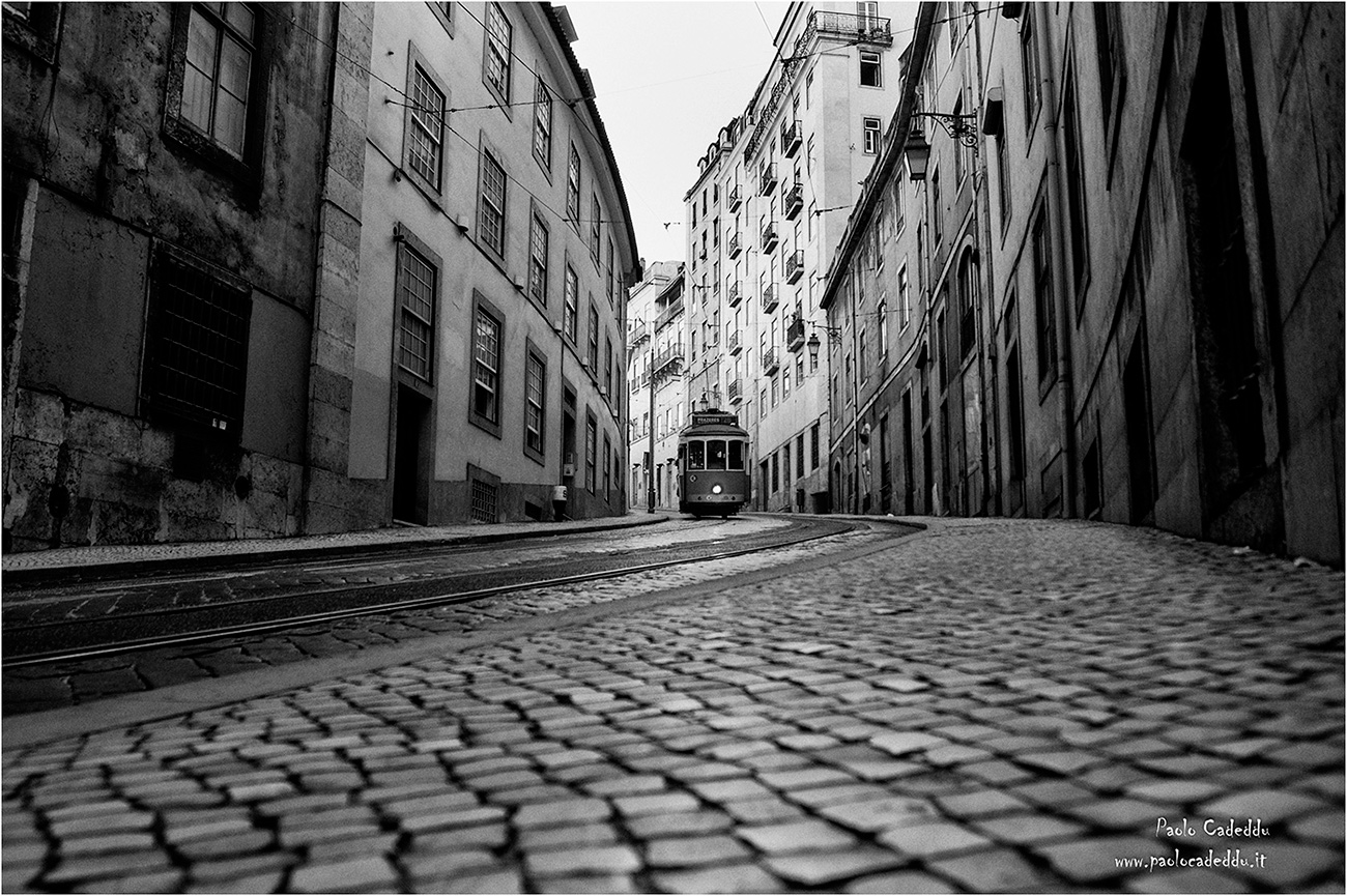 Lisbona, i famosi tram
