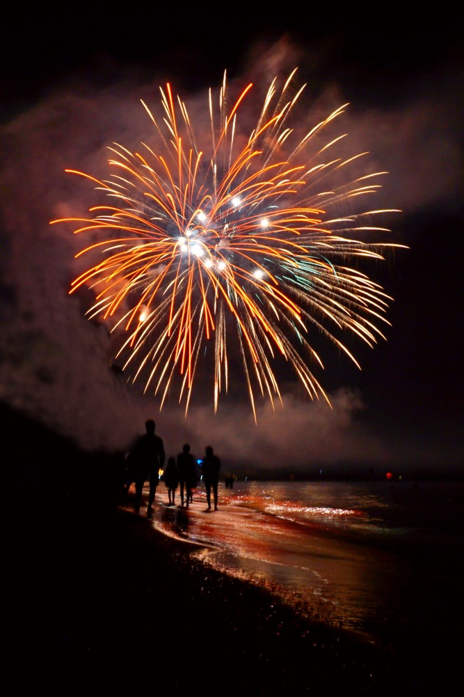 Ferragosto 2016- fuochi a Silvi marina