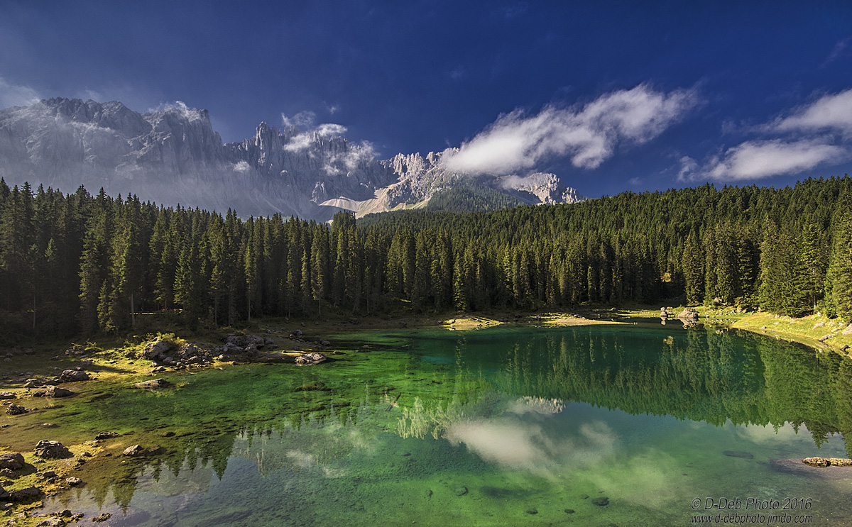 Latemar e lago di Carezza