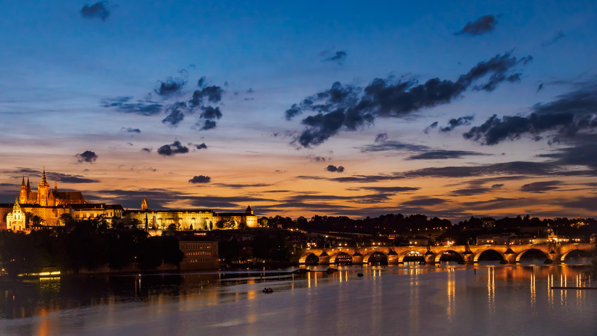 Praga al tramanto