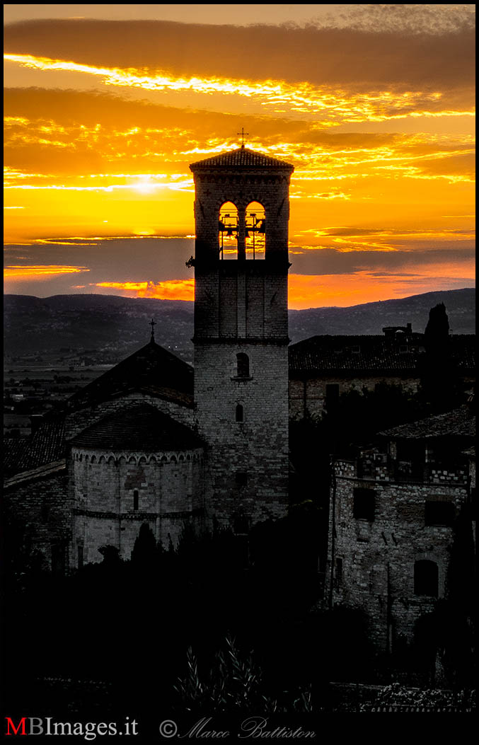 tramonto Assisi