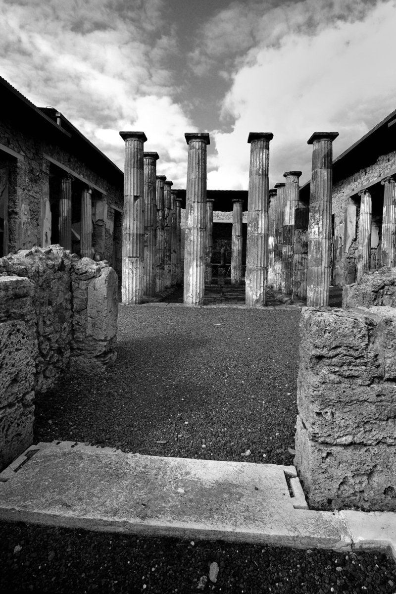 Le case di Pompei.
