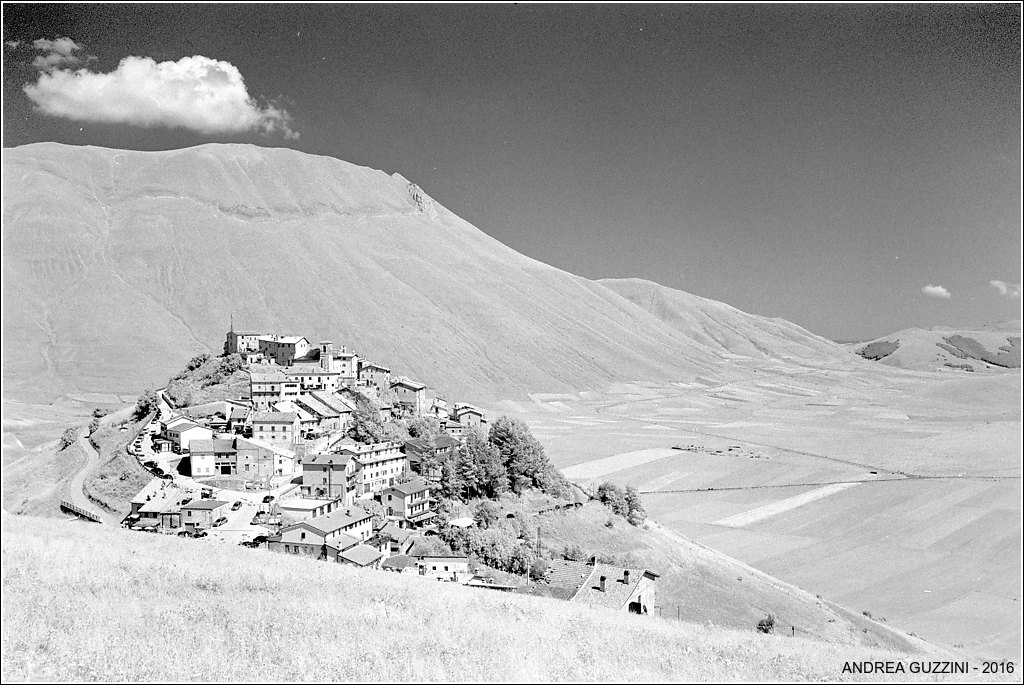 Castelluccio, infrared