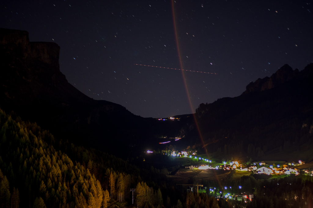 Corvara by night