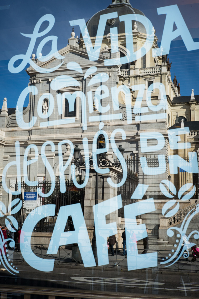 La vida comienza despues de un cafe
