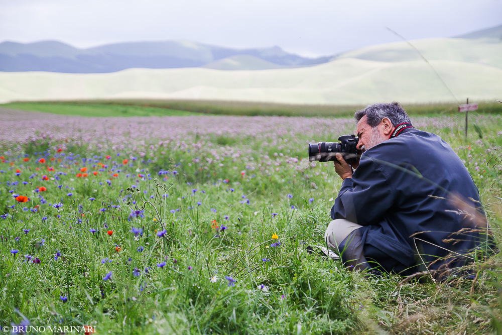 Franco di Pisa in action - by Castelluccio di Norcia