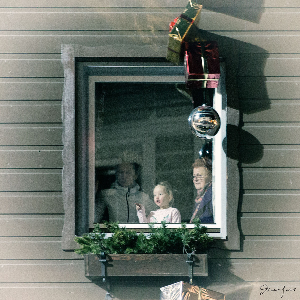 Chi sta arrivando? Babbo Natale?