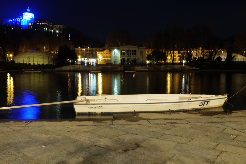 Monte dei Cappuccini di notte