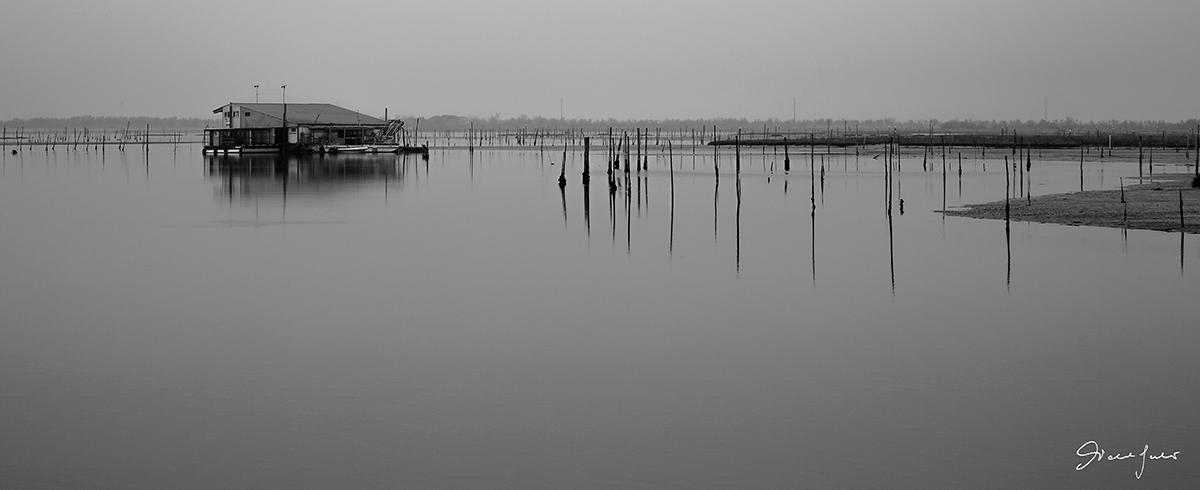 Alba sul Delta del Po