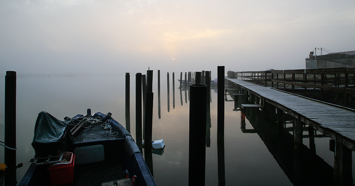 Alba sul Delta del Po 2