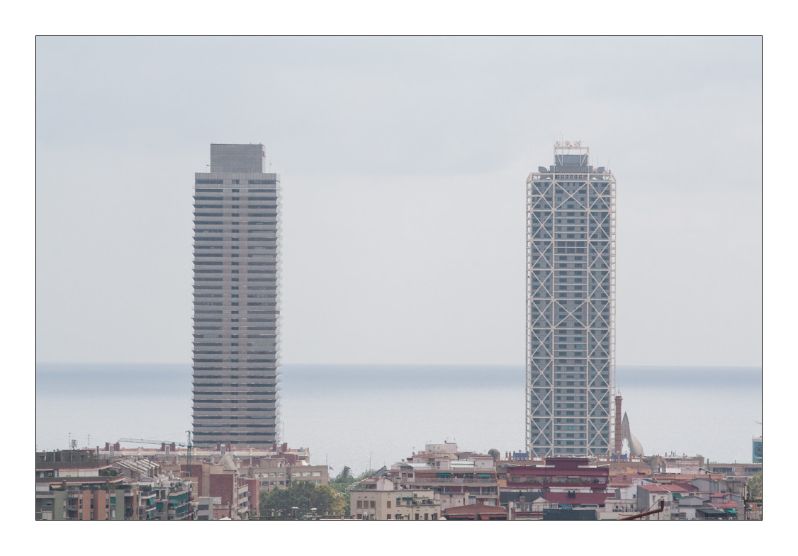 Torre Mapfre e Hotel Arts - Barcellone