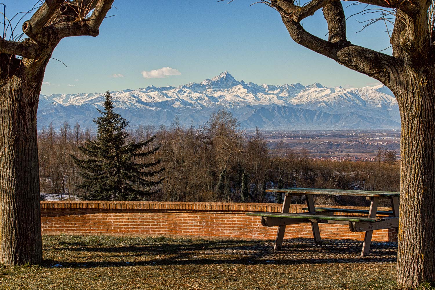 Parco vista Monviso