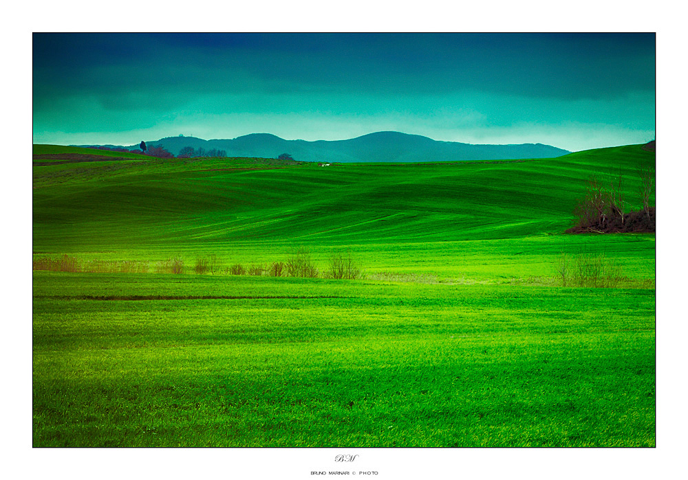 Le colline e l'inverno