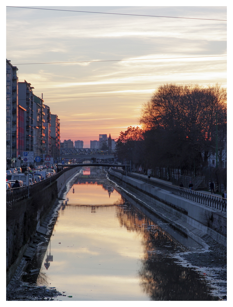 Tramonto di periferia