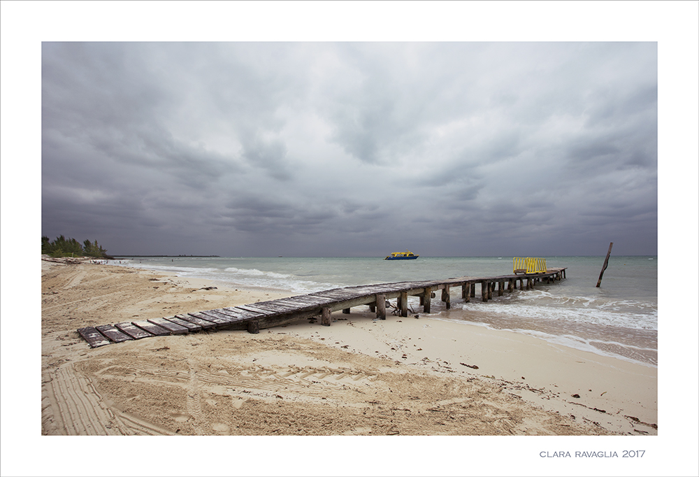 Yellow dots...in the Caribbean