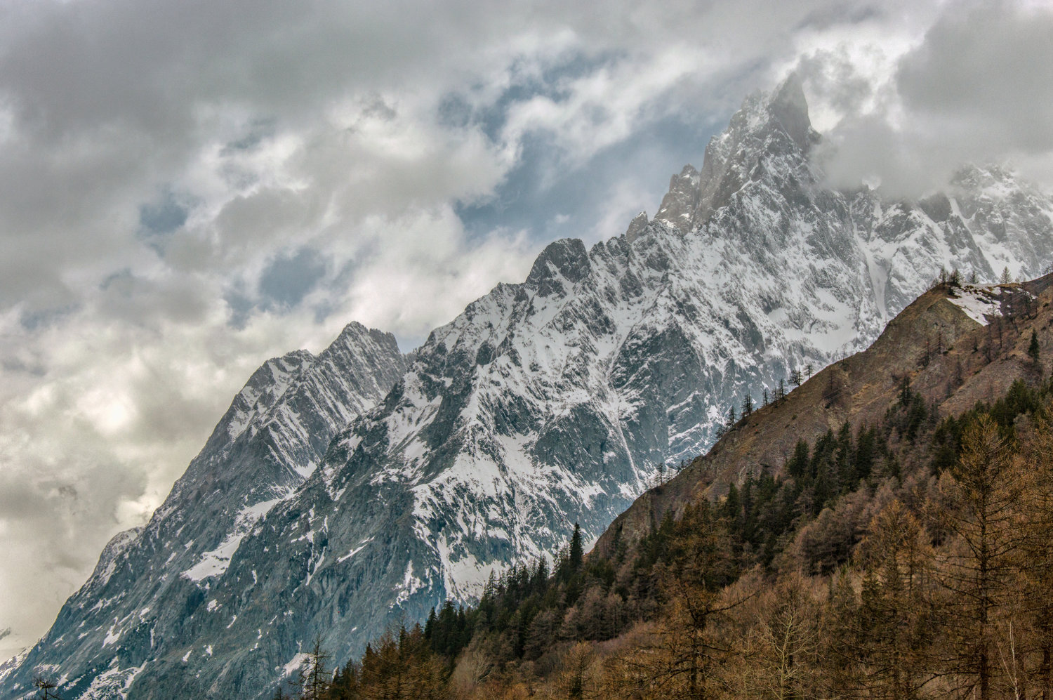 Verso il Monte Bianco