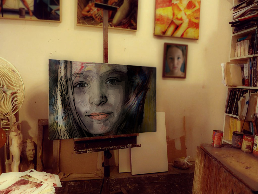 L'atelier dell'artista