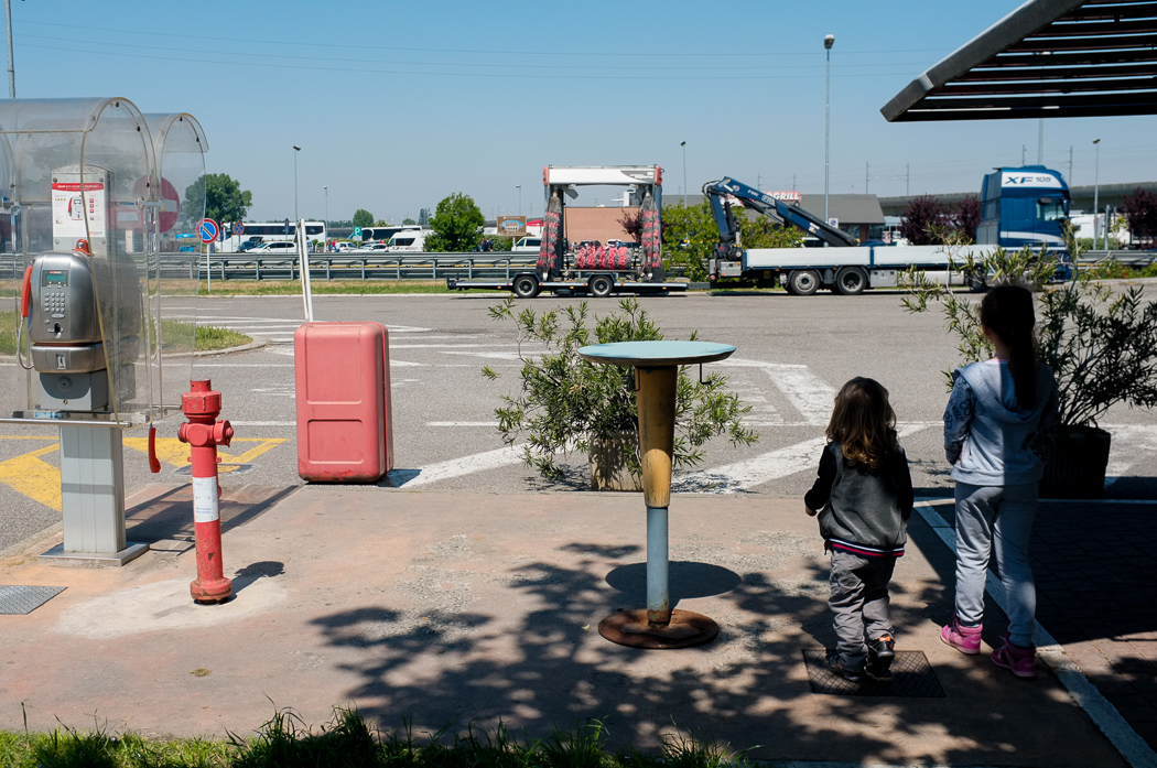 Alla stazione di servizio
