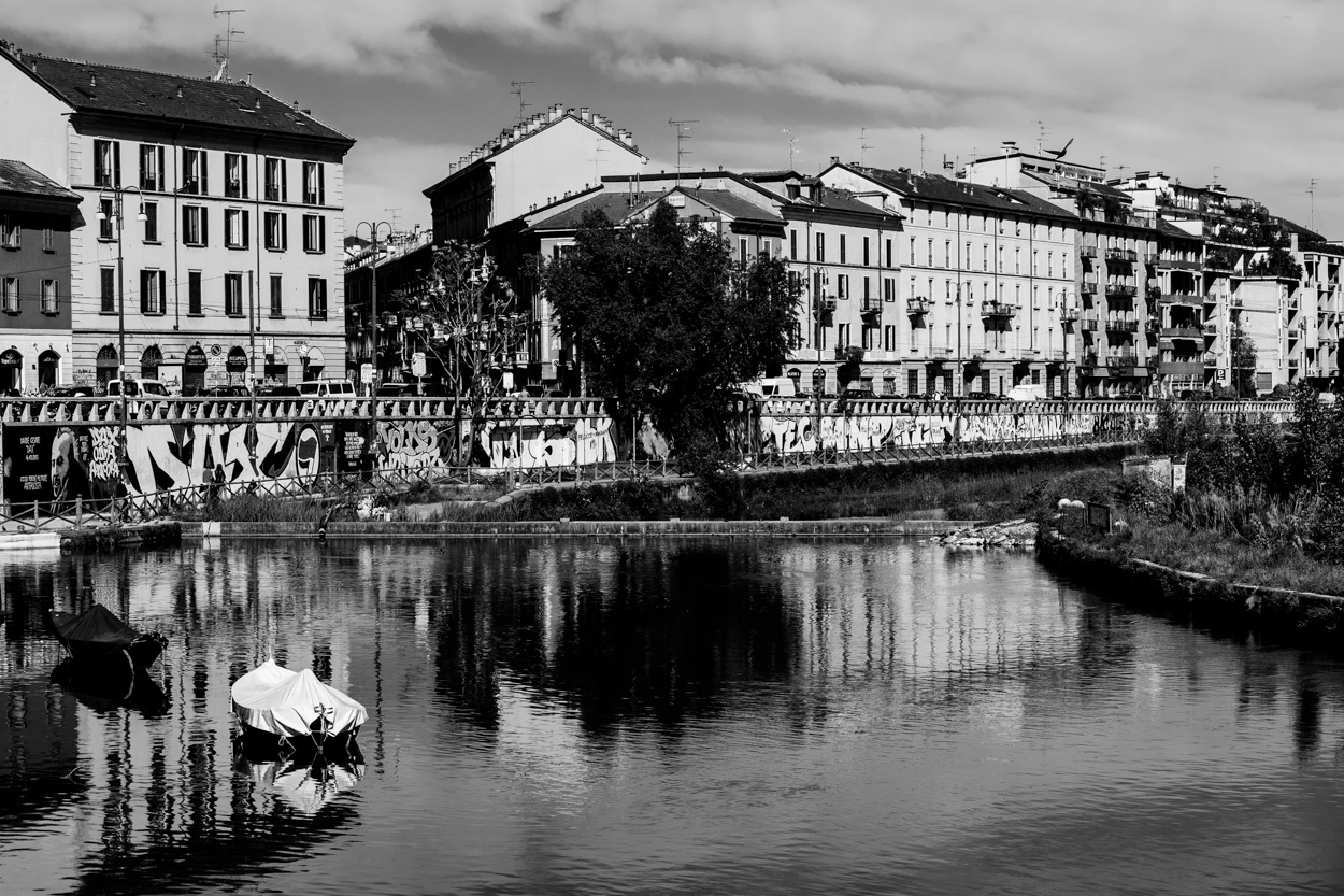 Milano. La vecchia Darsena, prima dei lavori