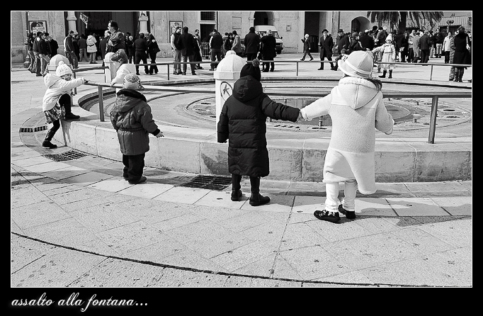 assalto alla fontana...