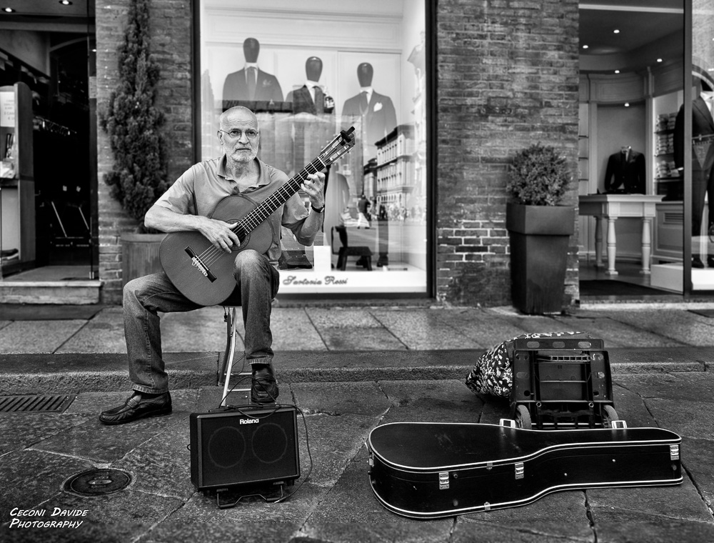 Chitarrista di strada