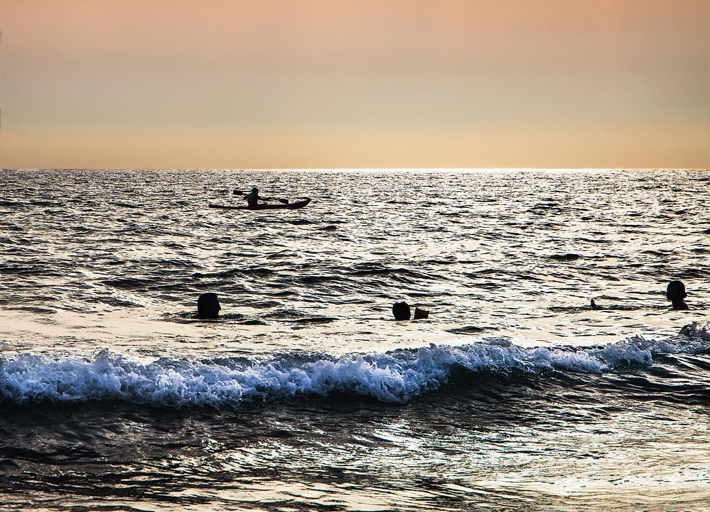 A family in Portixeddu