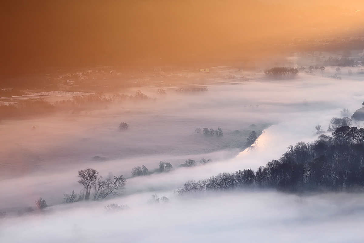 "A warm ray of light" (Parco Regionale Adda Nord)