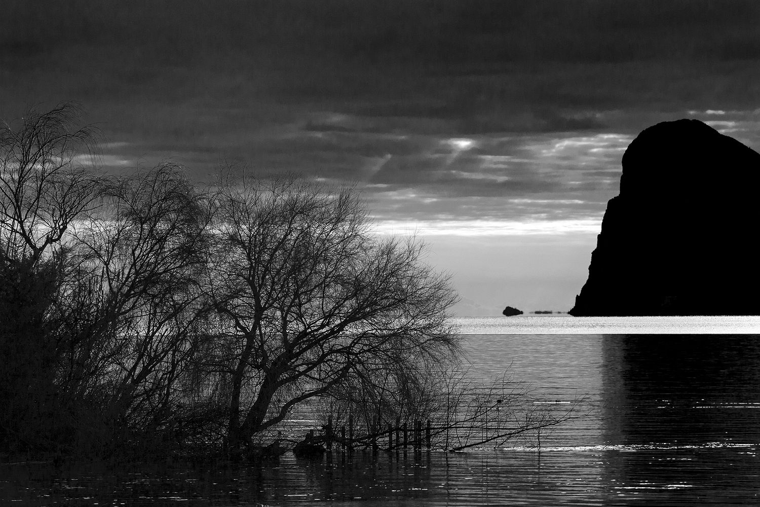 la luce del tramonto