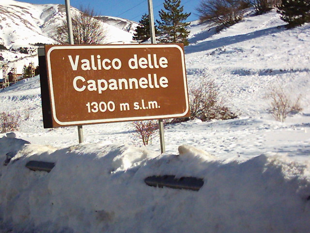 Valico delle capannelle (Aq)